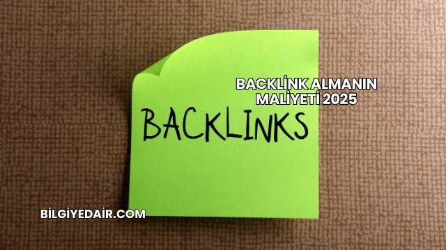 Backlink Almanın Maliyeti 2025