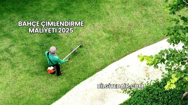 Bahçe Çimlendirme Maliyeti 2025