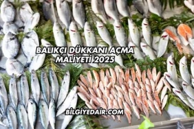 Balıkçı Dükkanı Açma Maliyeti 2025