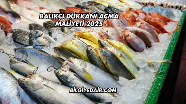 Balıkçı Dükkanı Açma Maliyeti 2025