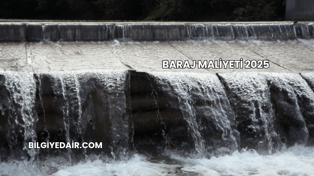 Baraj Maliyeti 2025