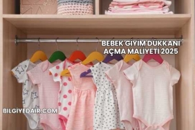 Bebek Giyim Dükkanı Açma Maliyeti 2025