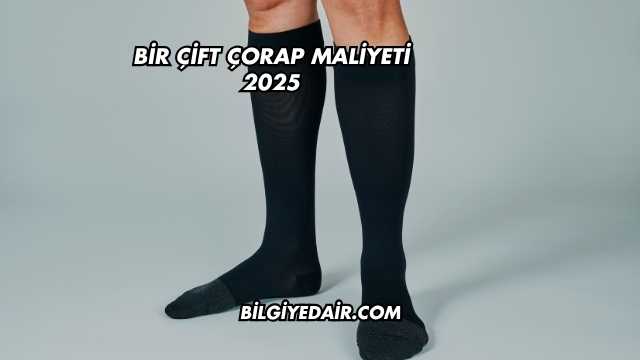 Bir Çift Çorap Maliyeti 2025