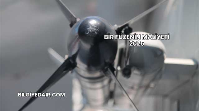 Bir Füzenin Maliyeti 2025