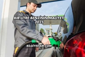 Bir Litre Benzinin Maliyeti 2025