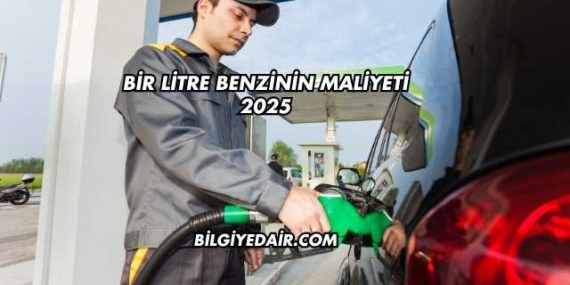 Bir Litre Benzinin Maliyeti 2025