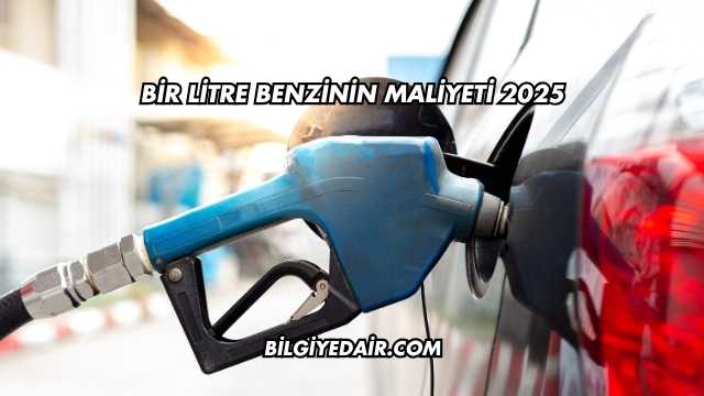 Bir Litre Benzinin Maliyeti 2025