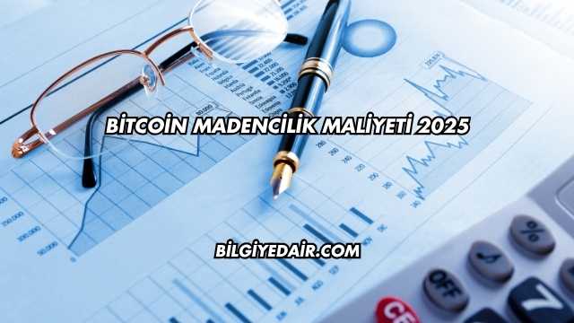 Bitcoin Madencilik Maliyeti 2025