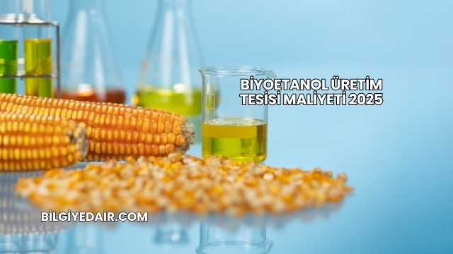 Biyoetanol Üretim Tesisi Maliyeti 2025