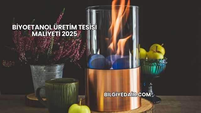 Biyoetanol Üretim Tesisi Maliyeti 2025