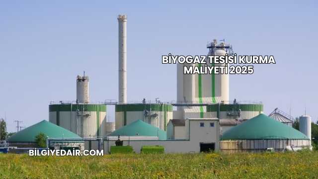 Biyogaz Tesisi Kurma Maliyeti 2025