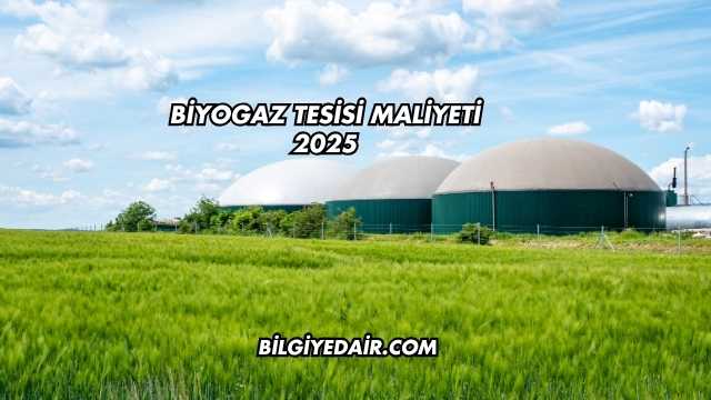 Biyogaz Tesisi Maliyeti 2025