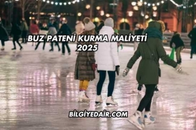 Buz Pateni Kurma Maliyeti 2025