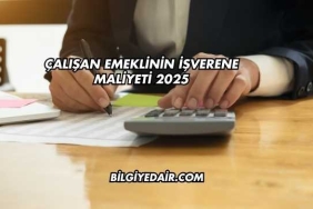 Çalışan Emeklinin İşverene Maliyeti 2025