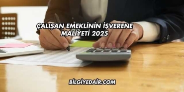Çalışan Emeklinin İşverene Maliyeti 2025