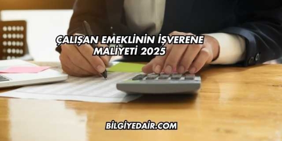 Çalışan Emeklinin İşverene Maliyeti 2025