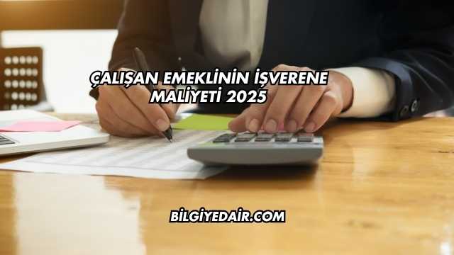 Çalışan Emeklinin İşverene Maliyeti 2025