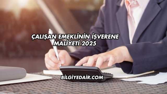 Çalışan Emeklinin İşverene Maliyeti 2025