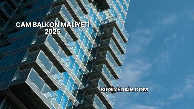 Cam Balkon Maliyeti 2025