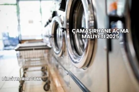 Çamaşırhane Açma Maliyeti 2025