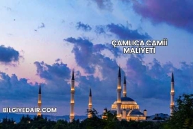 Çamlıca Camii Maliyeti