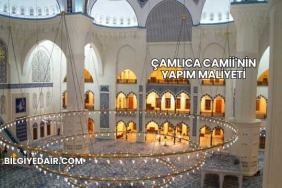 Çamlıca Camii'nin Yapım Maliyeti
