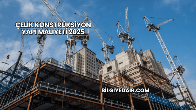 Çelik Konstrüksiyon Yapı Maliyeti 2025