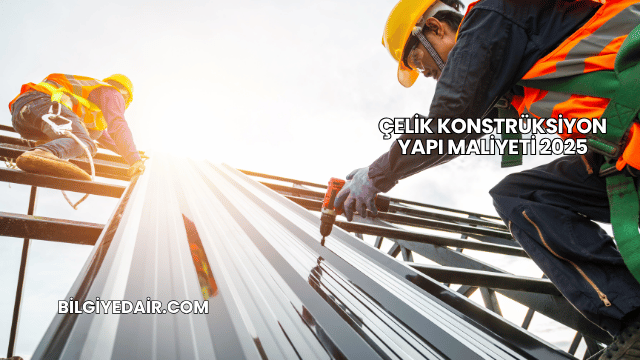 Çelik Konstrüksiyon Yapı Maliyeti 2025