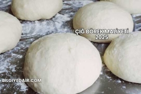 Çiğ Börek Maliyeti 2025