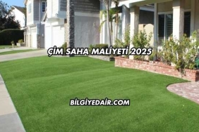 Çim Saha Maliyeti 2025
