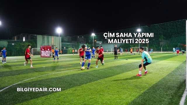 Çim Saha Yapımı Maliyeti 2025