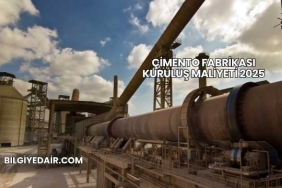 Çimento Fabrikası Kuruluş Maliyeti 2025