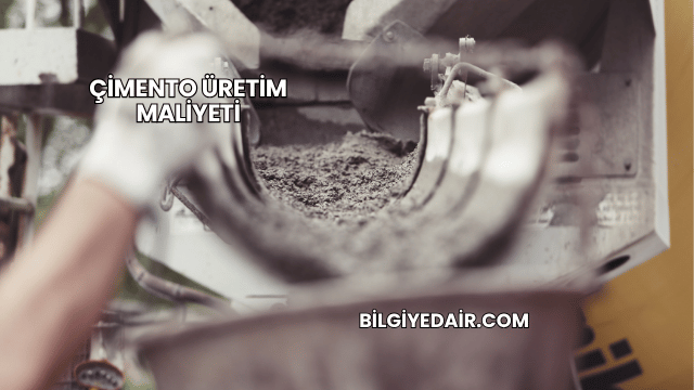 Çimento Üretim Maliyeti