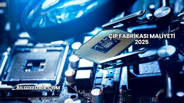 Çip Fabrikası Maliyeti 2025
