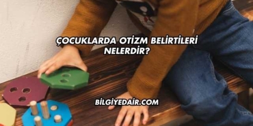 Çocuklarda Otizm Belirtileri Nelerdir?