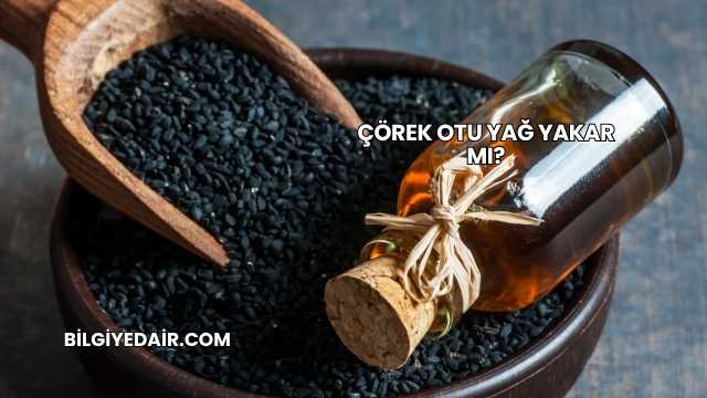 Çörek Otu Yağ Yakar mı?