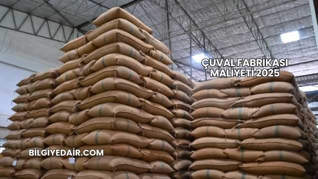 Çuval Fabrikası Maliyeti 2025