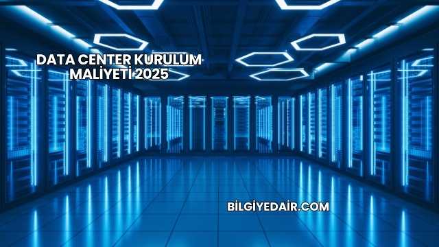 Data Center Kurulum Maliyeti 2025