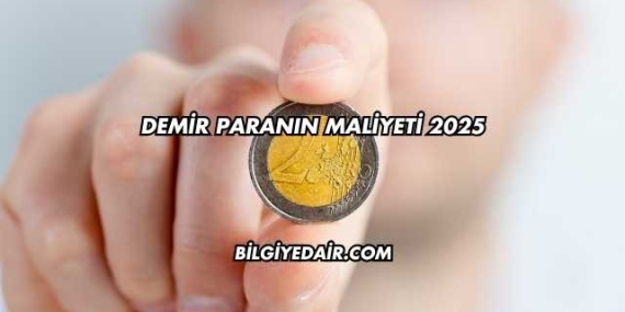 Demir Paranın Maliyeti 2025