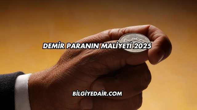 Demir Paranın Maliyeti 2025