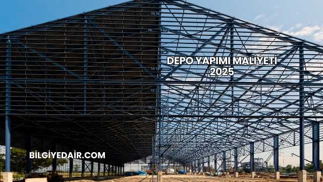 Depo Yapımı Maliyeti 2025
