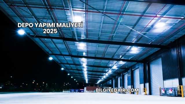 Depo Yapımı Maliyeti 2025