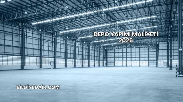Depo Yapımı Maliyeti 2025