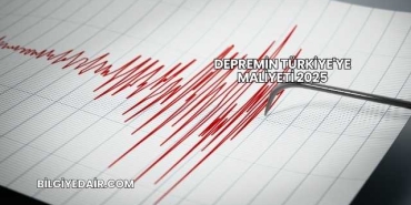Depremin Türkiye'ye Maliyeti 2025