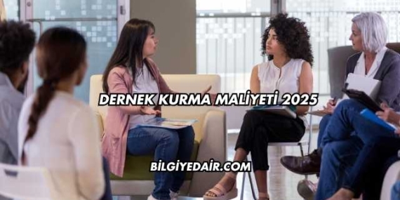 Dernek Kurma Maliyeti 2025