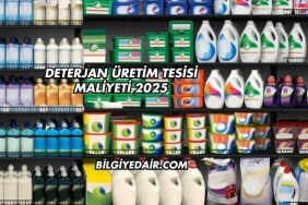 Deterjan Üretim Tesisi Maliyeti 2025
