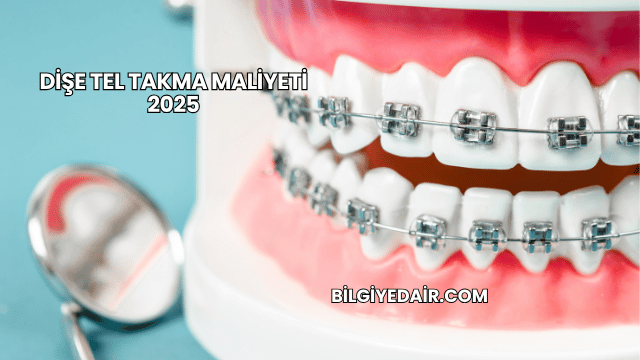 Dişe Tel Takma Maliyeti 2025