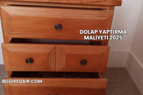 Dolap Yaptırma Maliyeti 2025