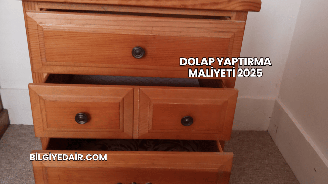 Dolap Yaptırma Maliyeti 2025