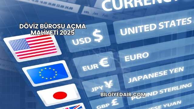 Döviz Bürosu Açma Maliyeti 2025